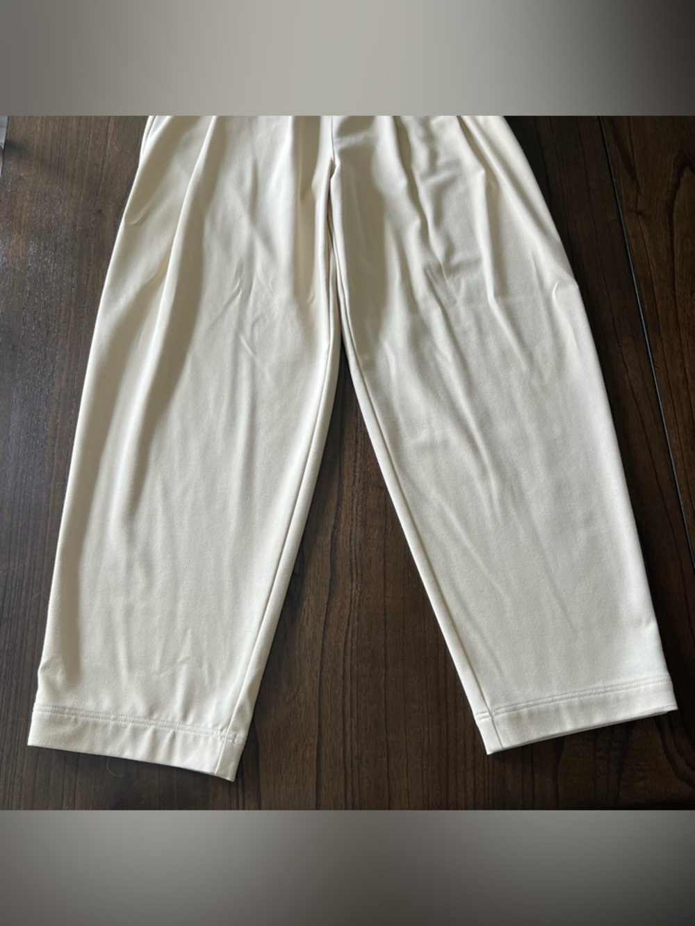 Free People Cream Pleated Pants - 0 - Picture 5 of 11